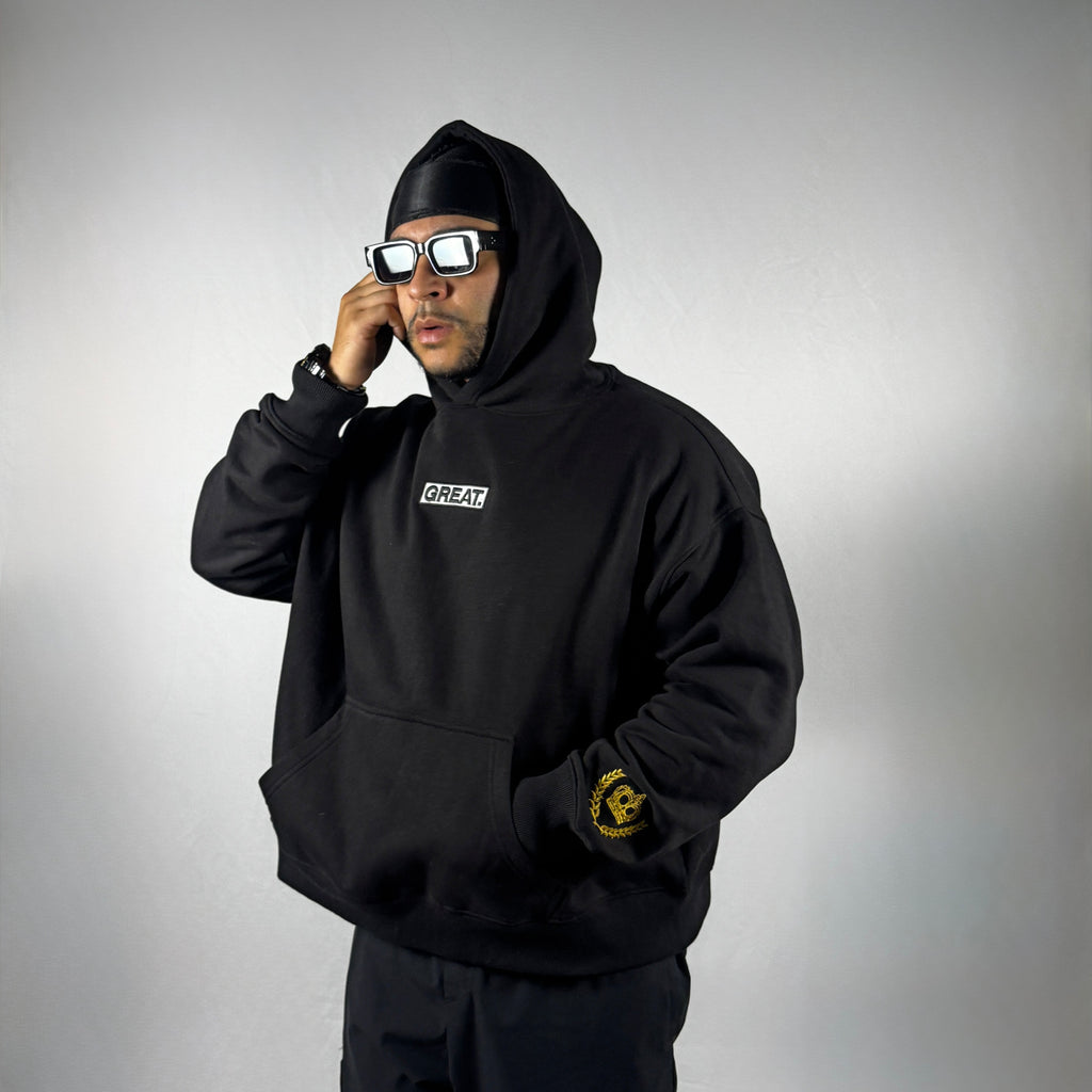 The Great Hoodie Ice Black