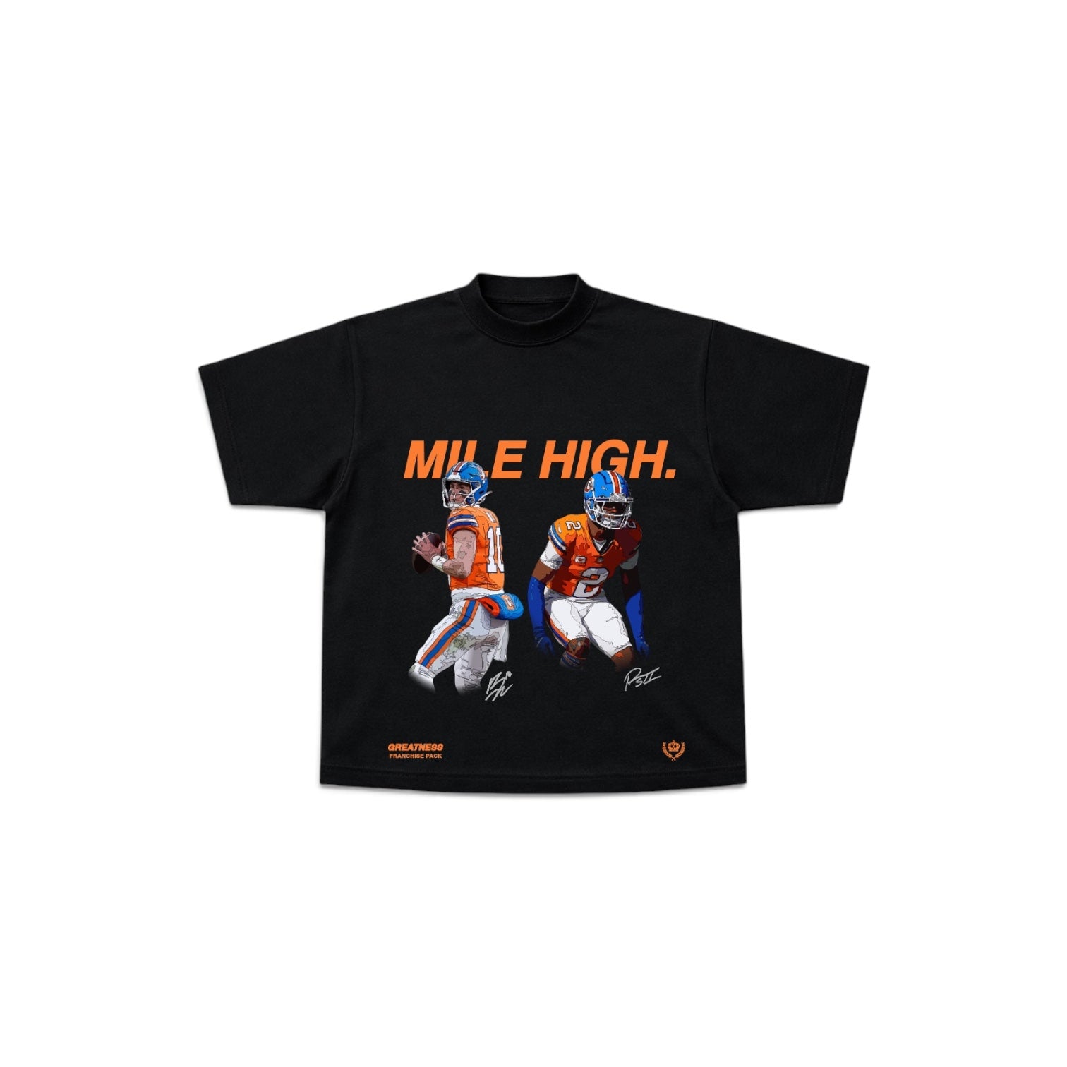 Chain Gang Pack: Mile High Tee Black
