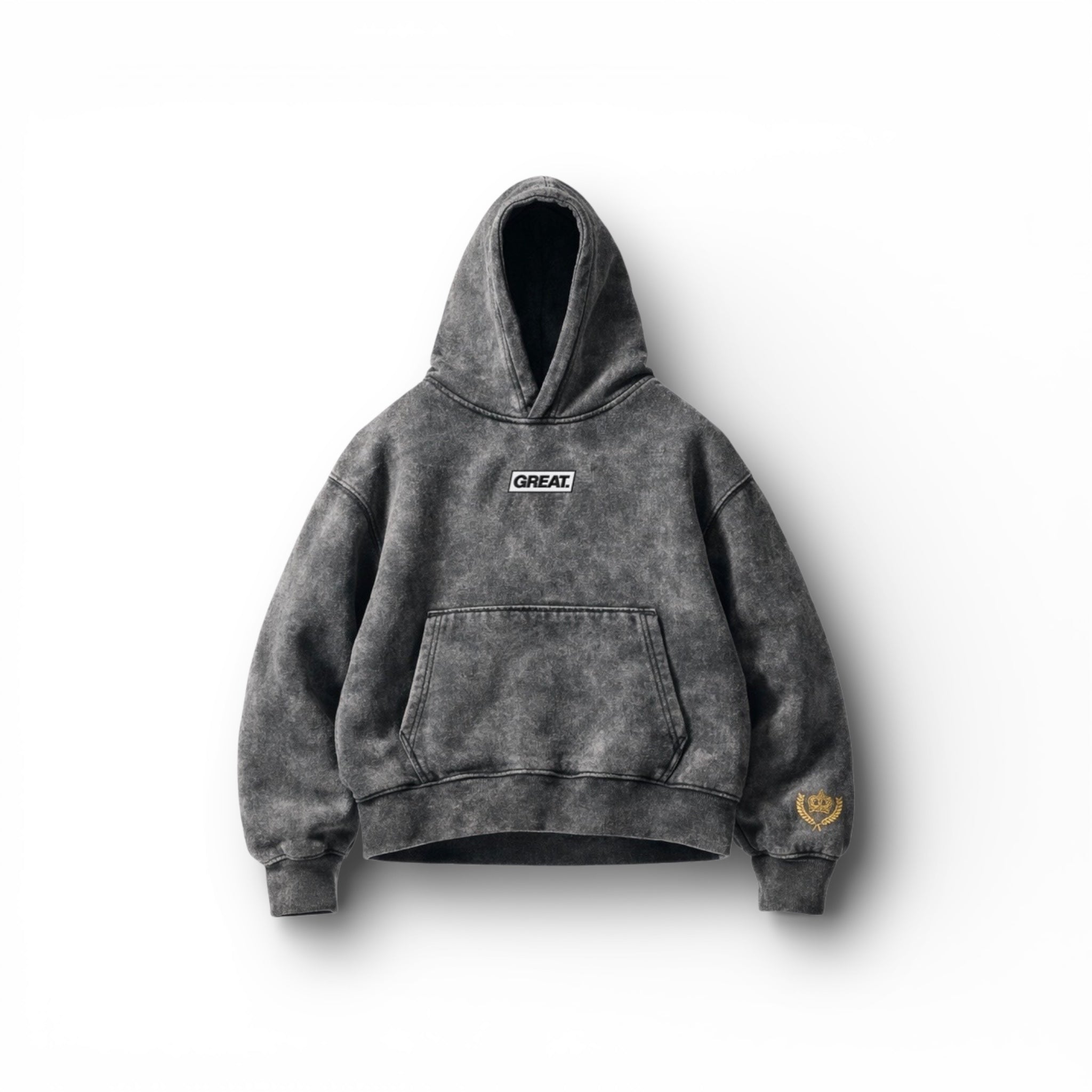 The Great Hoodie Acid Wash