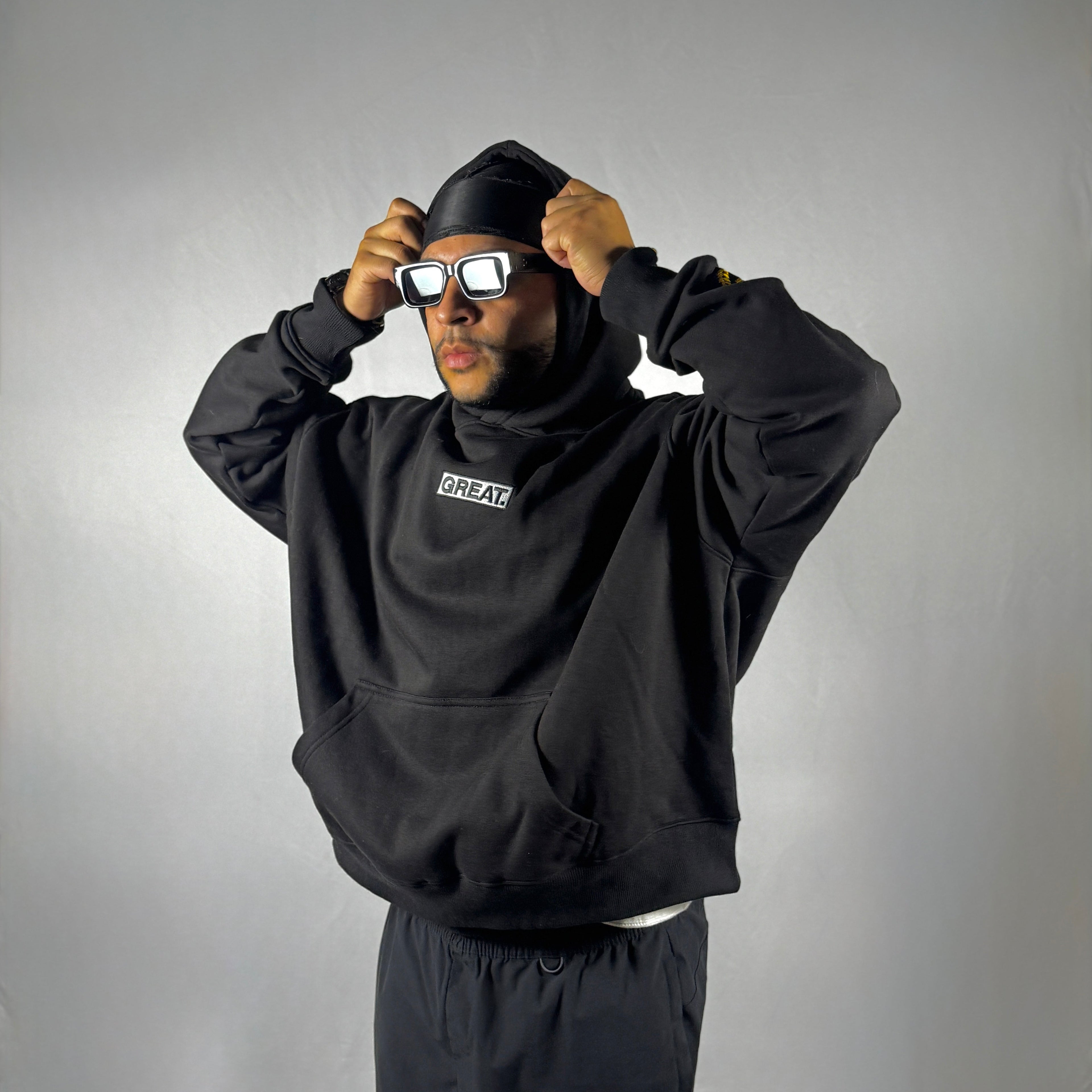 The Great Hoodie Ice Black