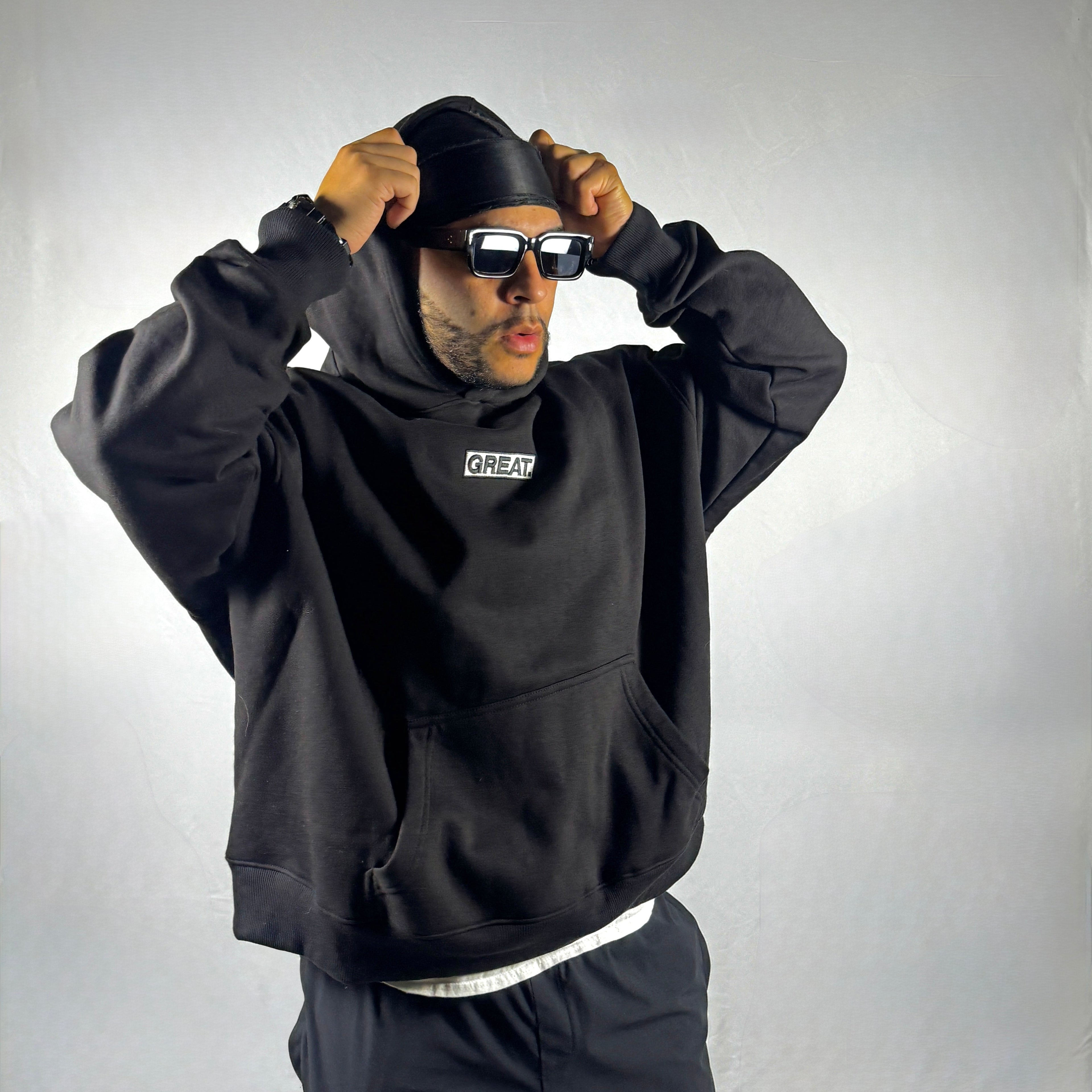 The Great Hoodie Ice Black