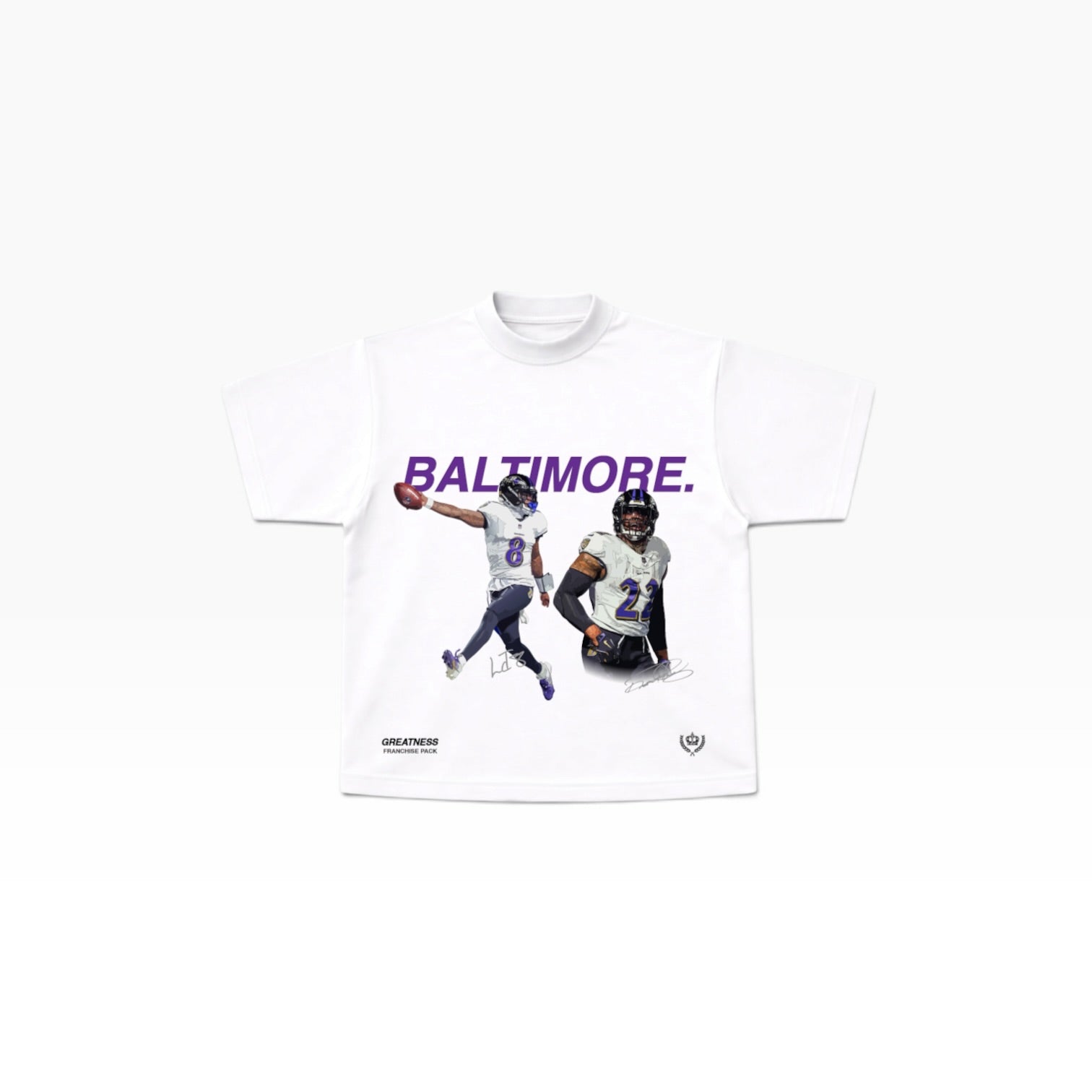 Chain Gang Pack: Baltimore Tee White