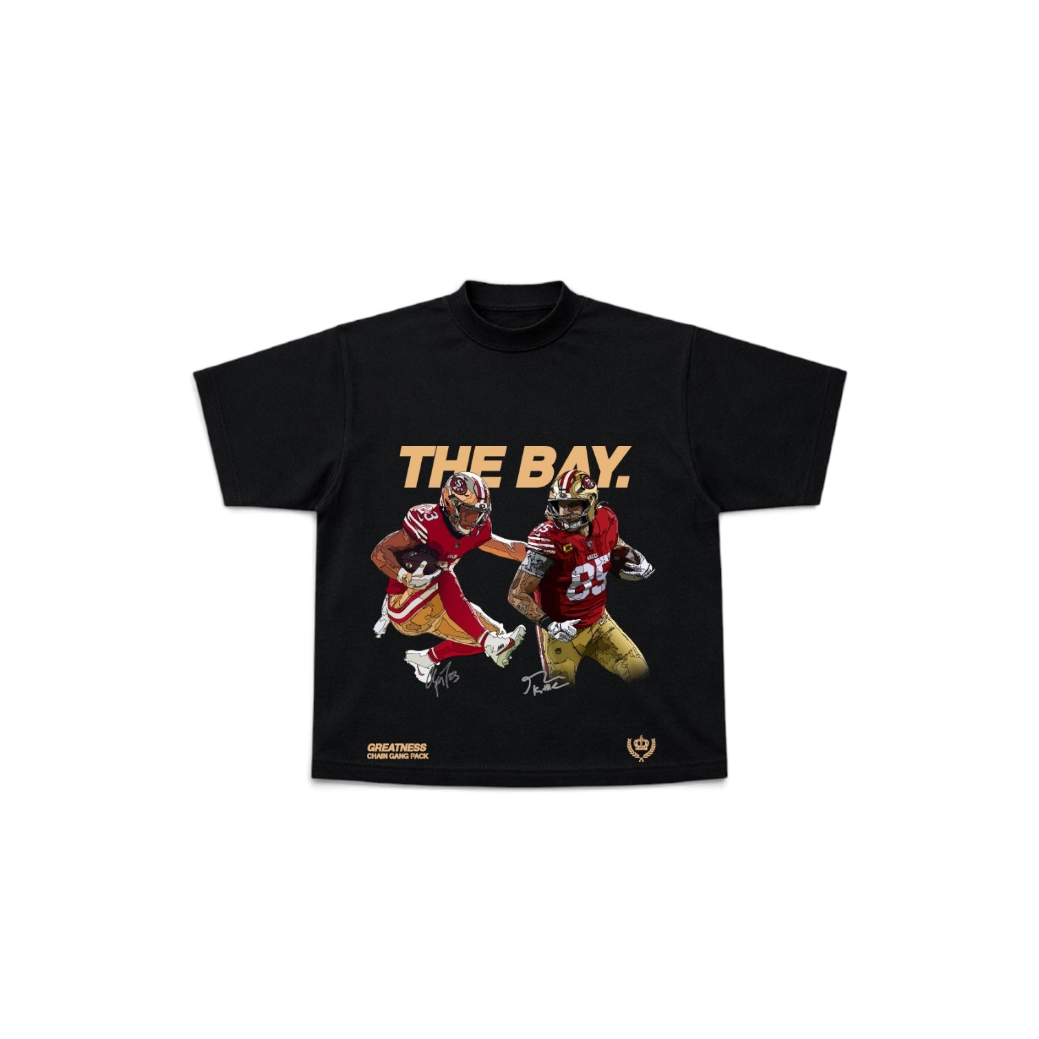 Chain Gang Pack: The Bay Tee Black
