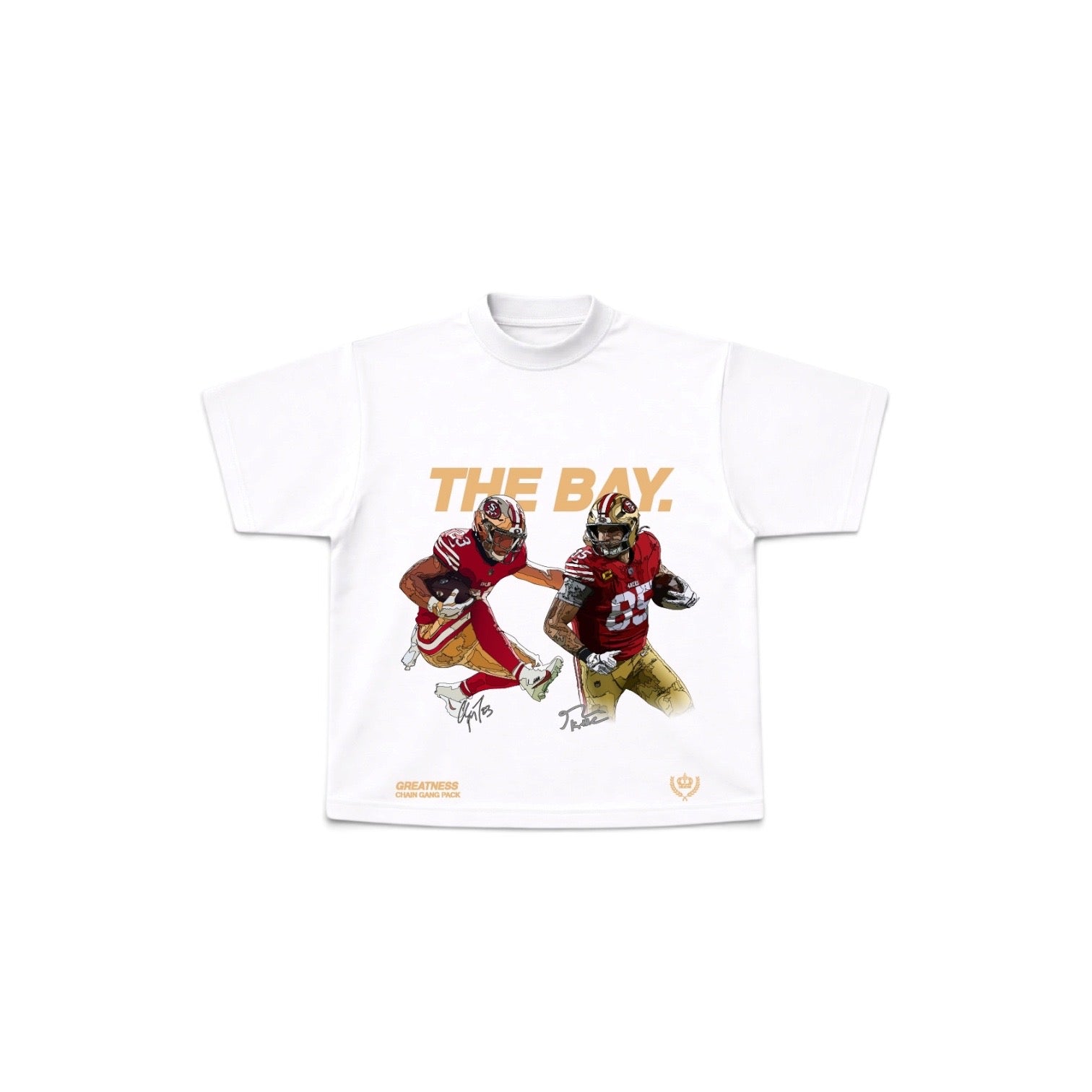 Chain Gang Pack: The Bay Tee White