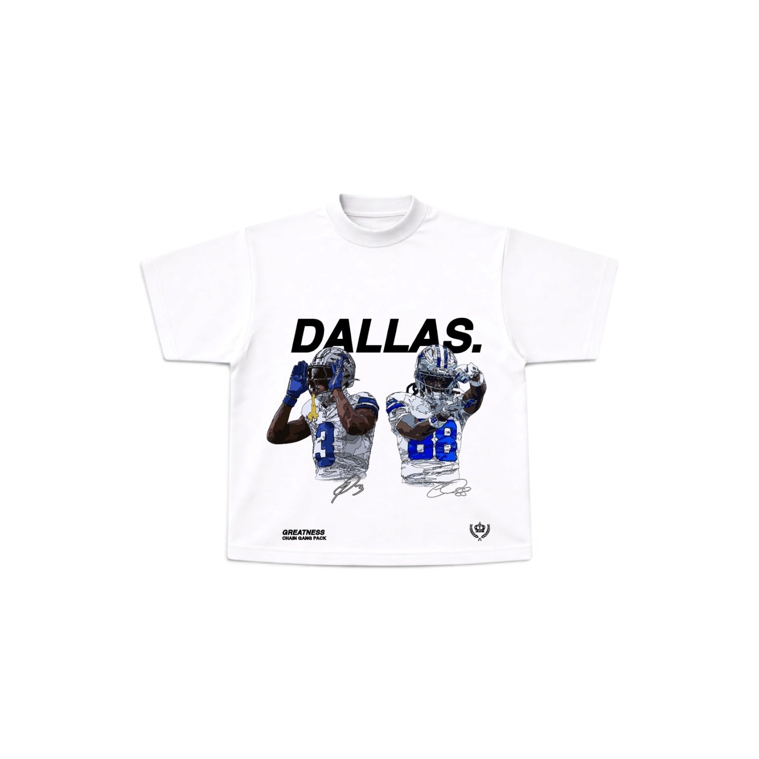 Chain Gang Pack: Dallas Tee White