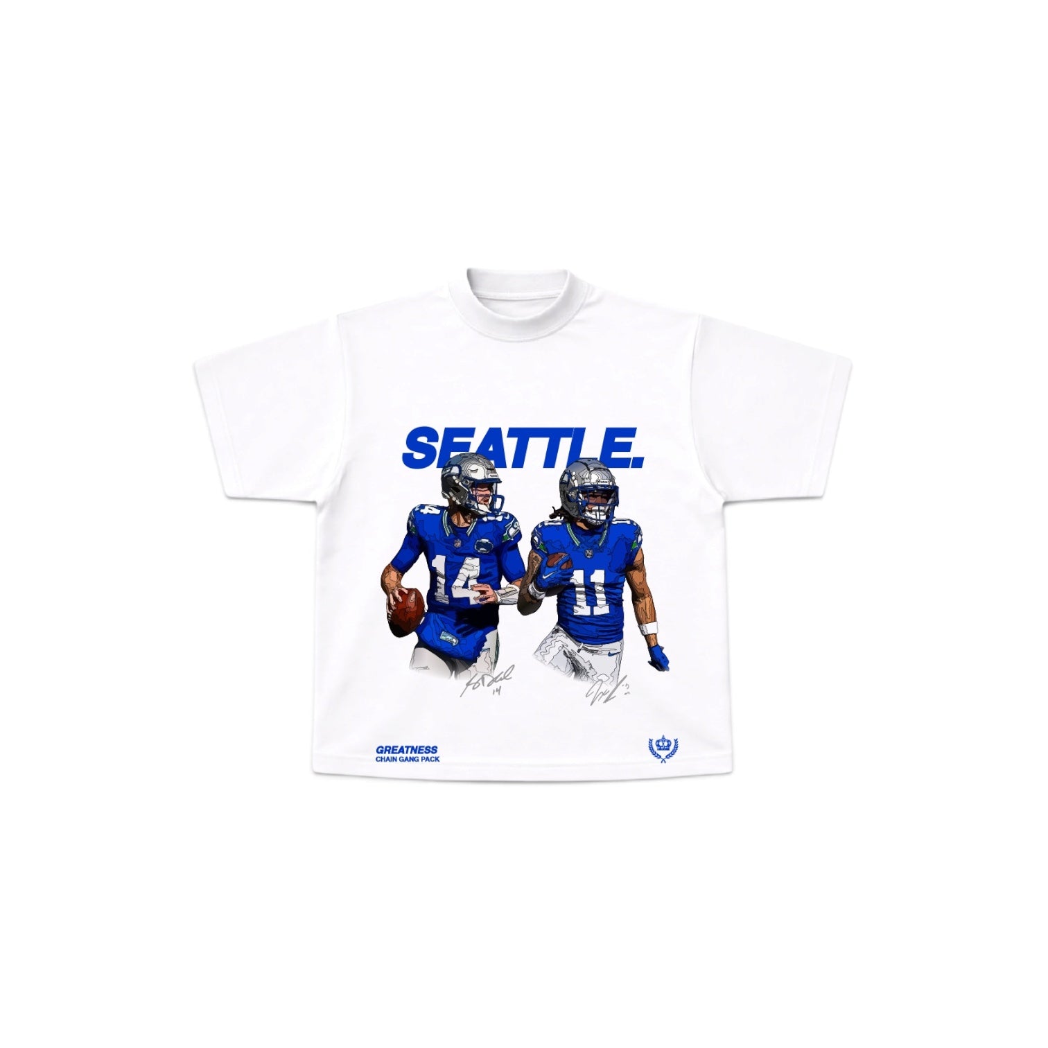 Chain Gang Pack: Seattle Tee White