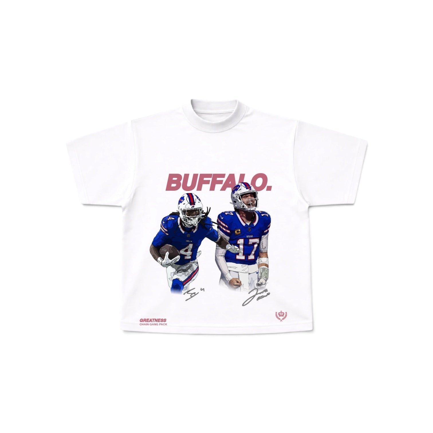 Chain Gang Pack: Buffalo Tee White